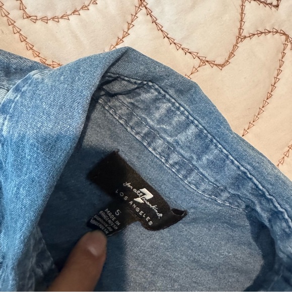 Bundle Denim Blue Kids Button Down Shirt - Picture 2 of 7